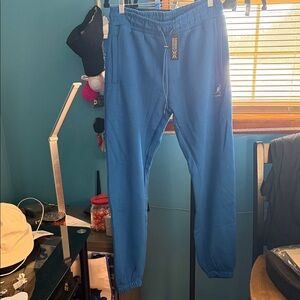 Kangol Blue Casual Joggers